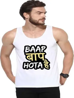 printed vest baab baap hota